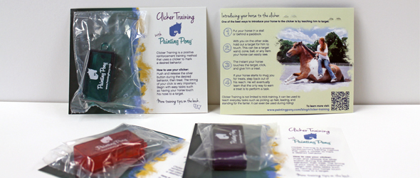 clicker training set for horses from painting pony clicker training set for horses from painting pony