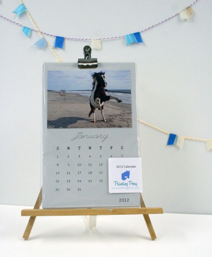 2012 painting pony calendar