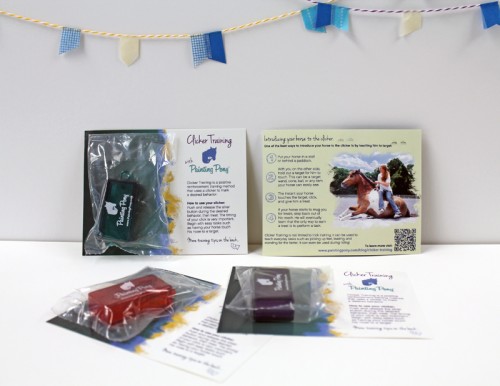 painting pony clicker training set painting pony clicker training set